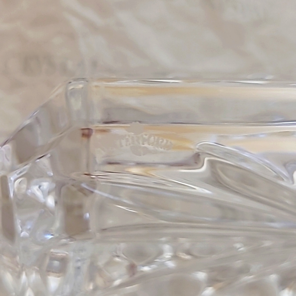 Waterford Vintage Westover Crystal Business Card Holder, NIB! - Picture 2 of 5
